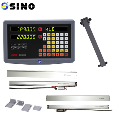 SINO SDS-2MS 2 Ejes DRO de lectura digital para fresadoras de máquinas de perforación