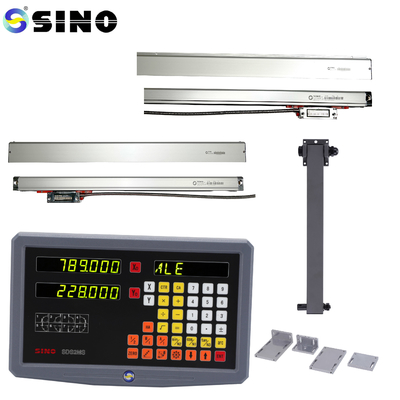 SINO TTL RoHS 2 Eje Lectura digital SDS2MS Para torno, sistemas de medición DRO multifuncionales con codificador lineal