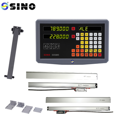 Máquina de Lectura de Pantalla Digital de 2 Ejes SINO SDS2MS con Encoder Lineal AC 100-240V Sistema de Lectura Digital SINO SDS2MS Multifuncional