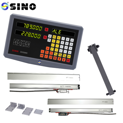 Sistema de lectura digital del torno SINO SDS2MS con escala lineal para el molino de torno 100-240V