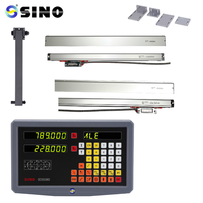 SINO SDS-2MS 2 Ejes de lectura digital DRO codificador de escala lineal para máquinas de broca de fresado