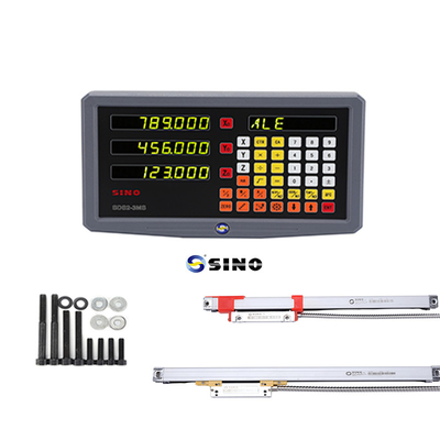 SDS2-3MS DRO SINO Display de lectura digital con pantalla numérica de 3 coordenadas para la máquina de perforación de fresado de torno