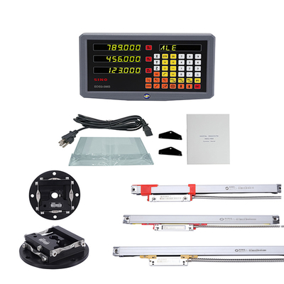 SDS2-3MS DRO SINO Display de lectura digital con pantalla numérica de 3 coordenadas para la máquina de perforación de fresado de torno