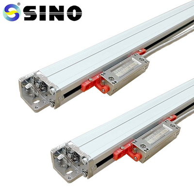 SINO KA600-2000mm DRO Escala de vidrio lineal con codificador de regla de rejilla TTL 5um para fresador de torno