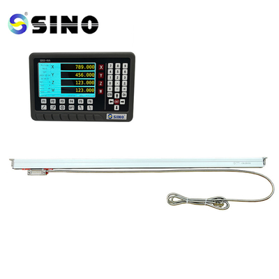 Sensor de vidrio de escala lineal SINO KA600-1900mm con visualización de lectura digital DRO de 3 ejes para fresadora y torno CNC