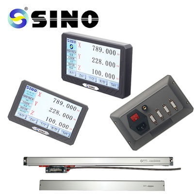 Buen precio Kits de lectura digital SINO SDS200S DRO de 3 ejes con pantalla LCD táctil completa para escala de codificador lineal, torno y fresadora en línea