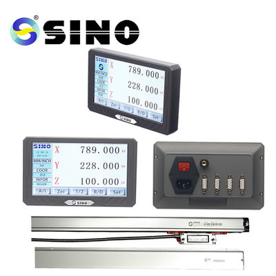 Buen precio Escala linear de cristal del CHINO DRO Kit Test Instruments Digital Readout sistema de SDS200S para la taladradora del torno en línea