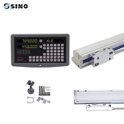 Buen precio 2 Ejes CE SDS6-2V Sistema de lectura digital SINO con pantalla LED codificador lineal para la máquina de fresado de torno en línea