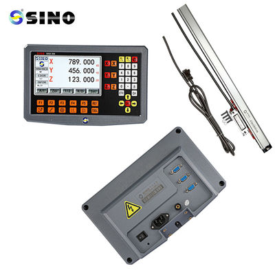 Buen precio Sistema DRO a escala lineal multifuncional con LCD de resolución de 1 μm y DRO de 2 ejes en línea