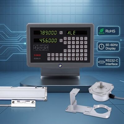 Buen precio Sistema de Lectura Digital SINO DRO, Cumple con RoHS, Pantalla LED de 50–60Hz, Interfaz de Comunicación RS232-C en línea